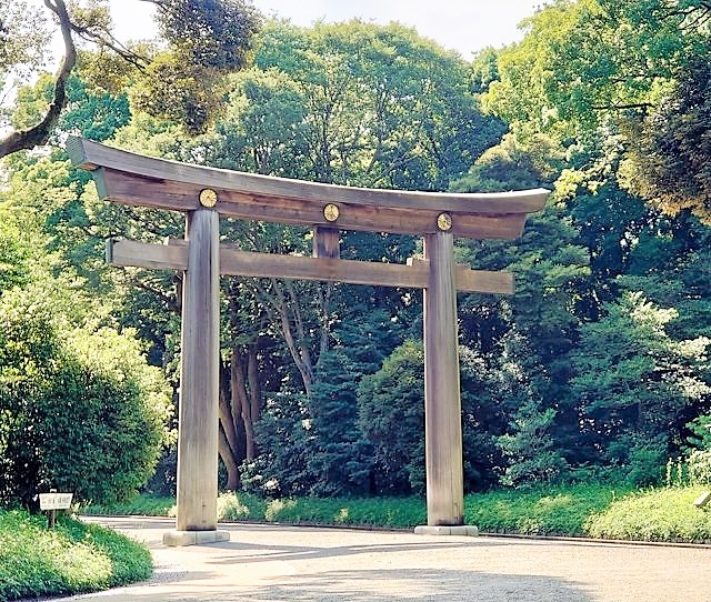 meijijingu sando torii 1